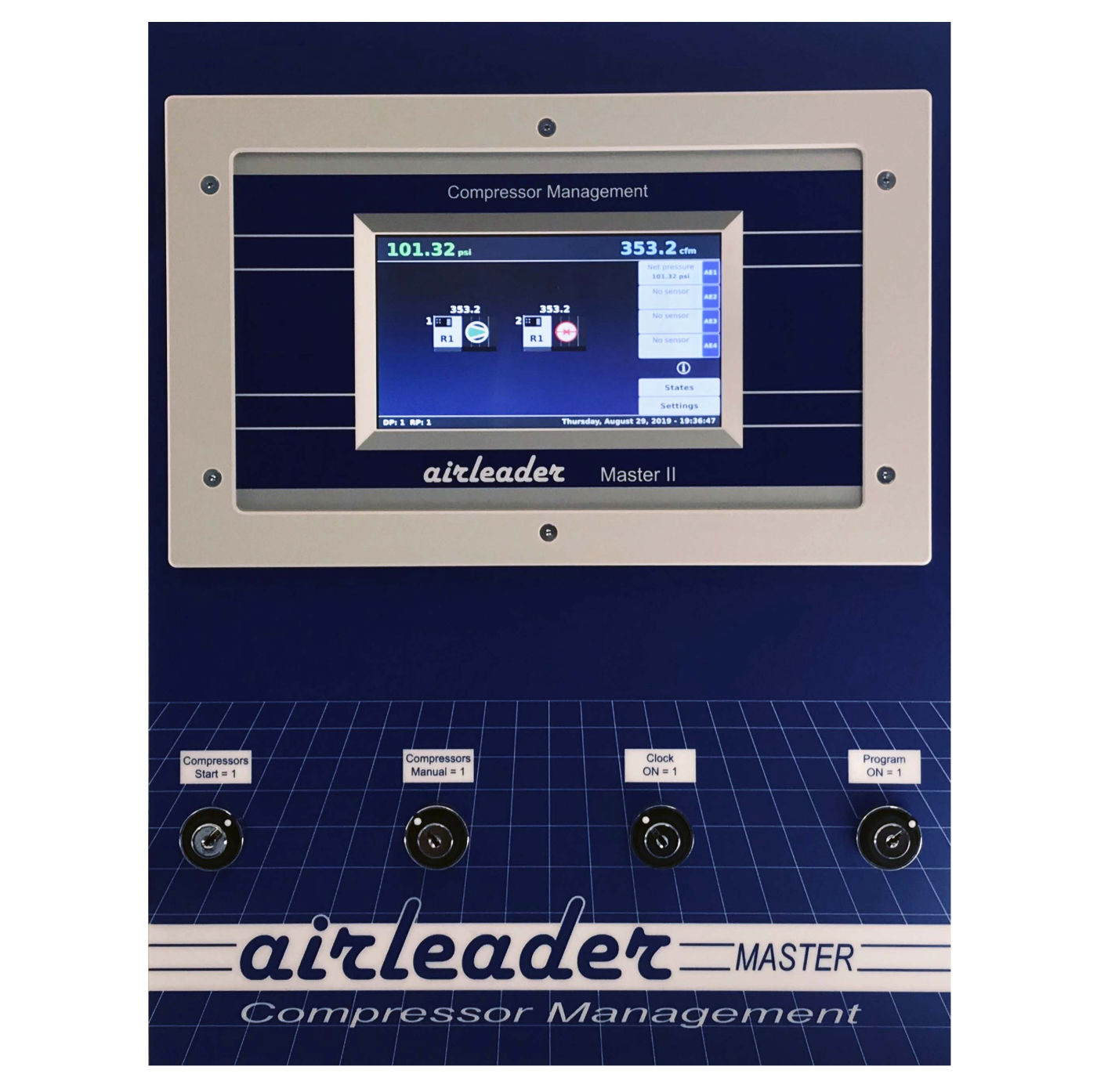 Picture Of Airleader Master Control Panel